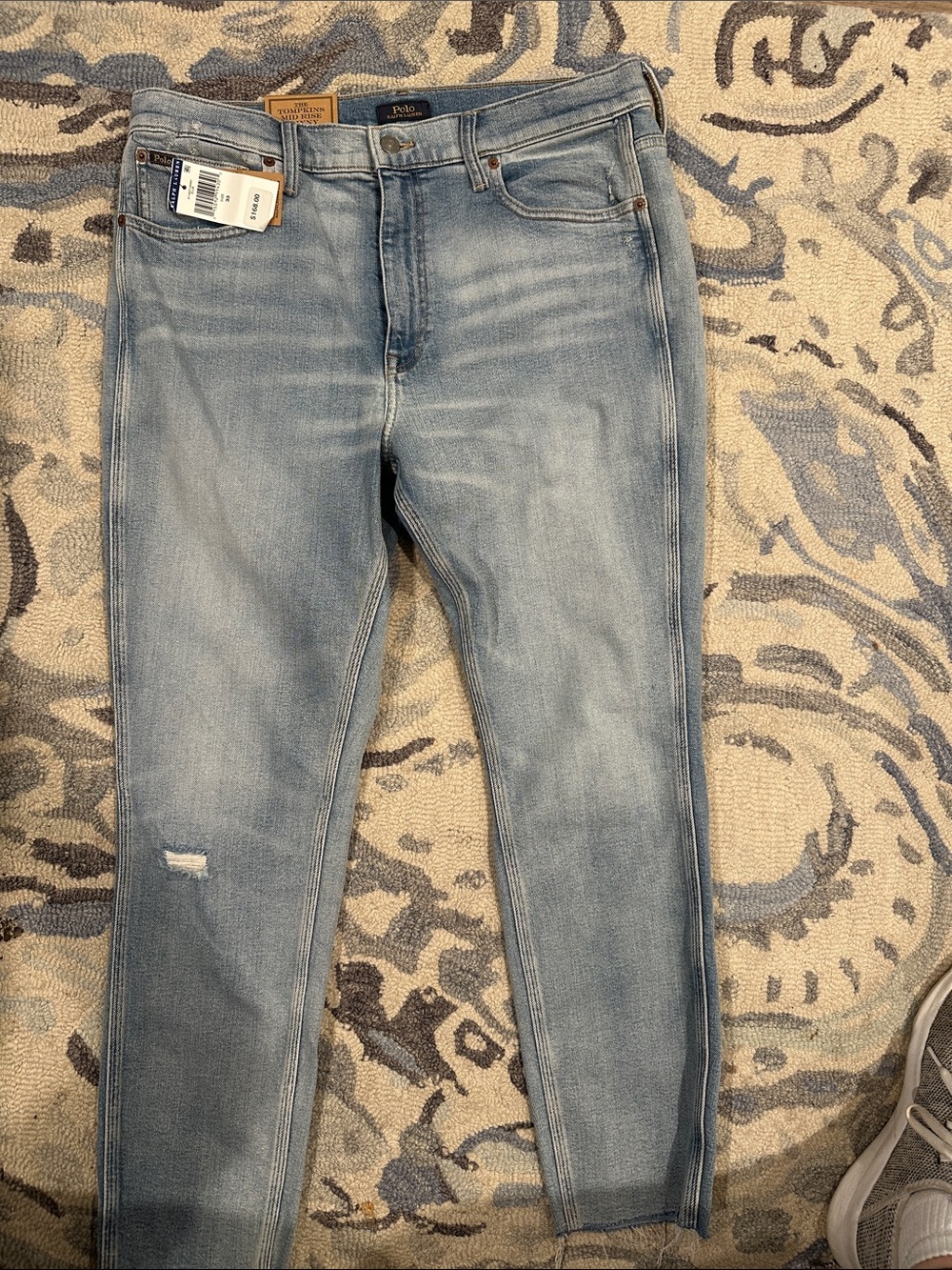 Polo by Ralph Lauren Women's Light Blue Skinny Jeans